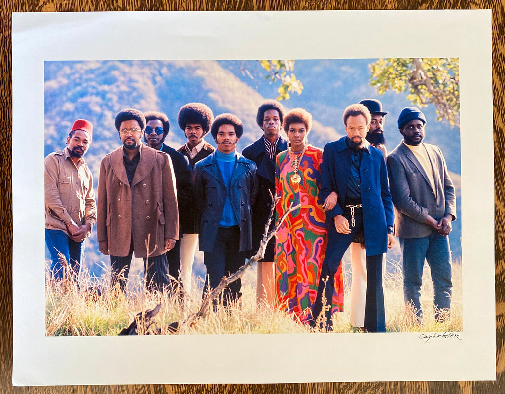 Earth, Wind and Fire - Signed Print